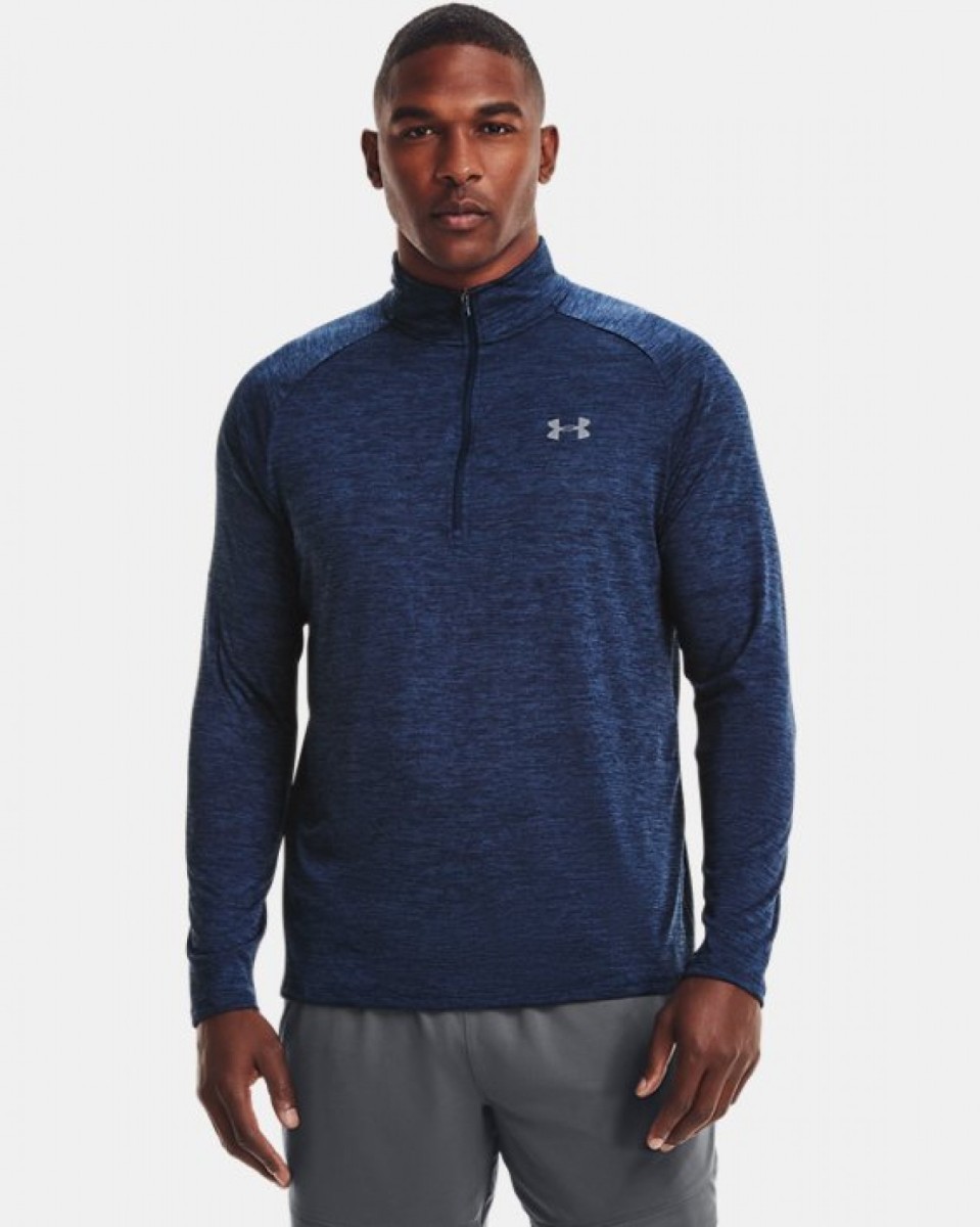 Under Armour Tech 2.0 ½ Zip Fleece Academy Navy Blue UA Tech™ is our ...