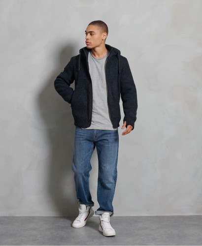 superdry expedition zip through hoodie jacket