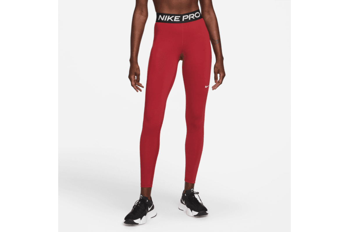 Nike Pro Tights Therma - Pomegranate/Black Women