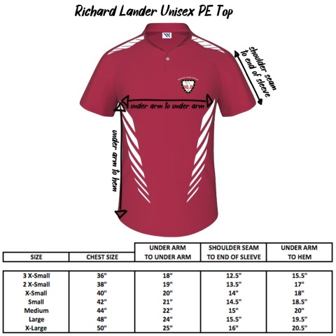 Richard Lander School Sports Kit - Whirlwind Sports