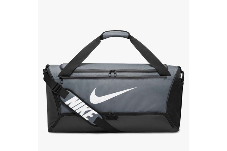 Nike Brasilia 9.5 Training Duffel Bag (Medium, 60L) Iron Grey The